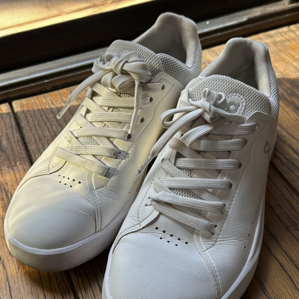 On White Sneakers